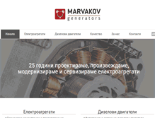 Tablet Screenshot of marvakov.com